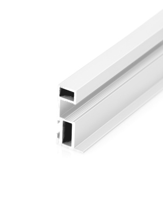 Профиль-ручка для системы Slim, белый глянец, 5,4м.